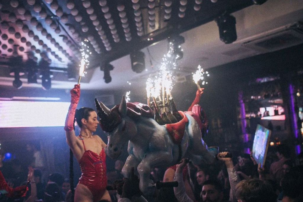 Cuckoo Club dress code seen in the clubCuckoo Club Dress Code seen on the dancefloor in the club.