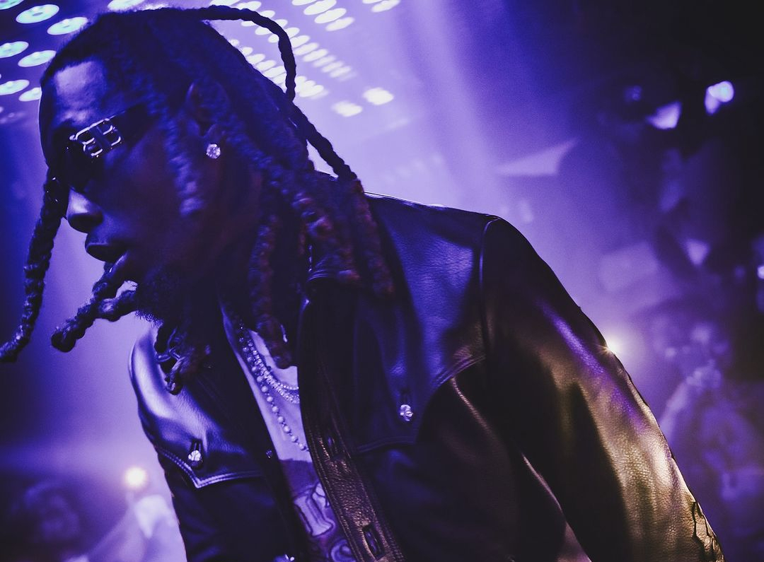 Offest performing at Cirque Le Soir