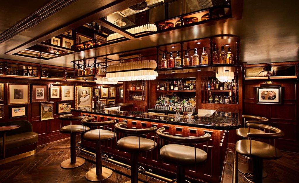 The aubrey london, one of the best late night bars in london on the weekend.