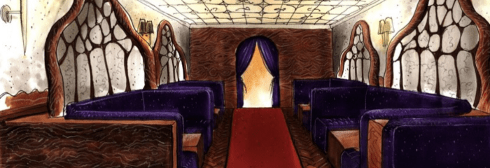 Rex Rooms Chelsea tables.